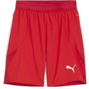 Puma TEAMFINAL SHORTS Pánské fotbalové šortky, červená, velikost
