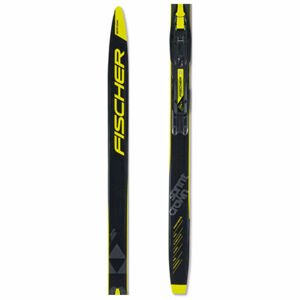 Fischer SPRINT CROWN + TOUR Juniorské běžecké lyže na klasiku s podporou stoupání, černá, velikost