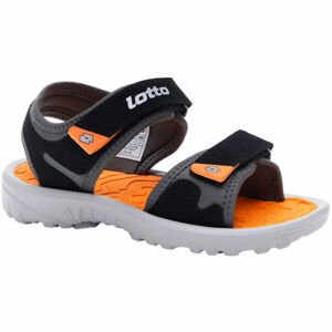 Lotto LAS ROCHAS IV CL Dětské sandály, černá, veľkosť 32