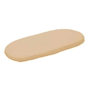 NEW BABY JERSEY Prostěradlo do kočárku, béžová, velikost