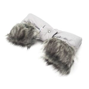 NEW BABY RUKÁVNÍK 2v1 Rukávník na kočárek, šedá, velikost