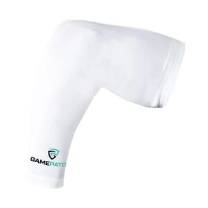 GAMEPATCH COMPRESSION ARM SLEEVE Kompresní unisex rukáv, bílá, velikost