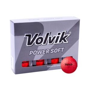 VOLVIK GB VV POWER SOFT 12KS Golfové míčky, červená, velikost