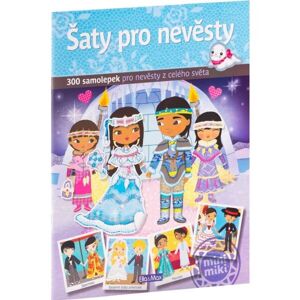 ELLA & MAX ŠATY PRO NEVĚSTY Kniha samolepek, mix, velikost