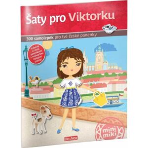 ELLA & MAX ŠATY PRO VIKTORKU Kniha samolepek, mix, velikost