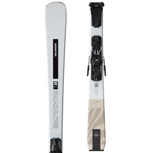 Salomon E S/MAX N°4 + M10 GW Dámské sjezdové lyže, bílá, velikost