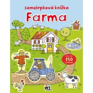 JIRI MODELS FARMA Samolepková knížka, mix, velikost