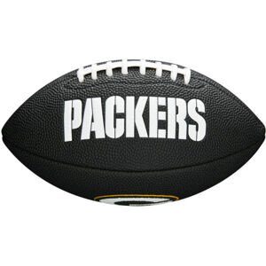Wilson NFL MINI TEAM LOGO Mini míč na americký fotbal, černá, velikost