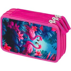 BAAGL PLAMEŇÁCI Školní penál, růžová, velikost