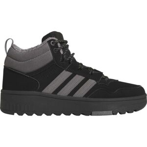 adidas HOOPS 4.0 MID WINTERIZED J Chlapecké zimní tenisky, černá, velikost 35.5