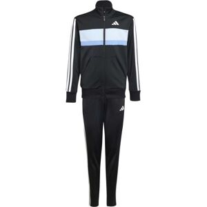 adidas 3-STRIPES TIBERIO Dětská souprava, černá, velikost