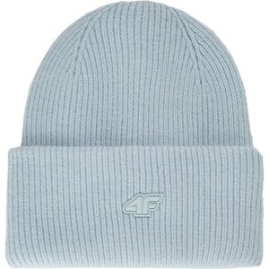 4F CAP Zimní dámská čepice, světle modrá, velikost UNI