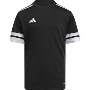 adidas SQUADRA 25 JERSEY Y Chlapecký dres, černá, velikost