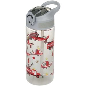 BAAGL ZÁCHRANÁŘI 500 ML Tritanová láhev s brčkem, šedá, velikost