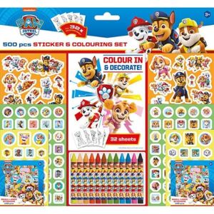 TLAPKOVÁ PATROLA 500KS TLAPKOVÁ PATROLA Samolepkový set, mix, velikost