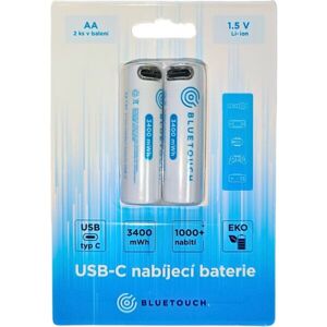 BLUETOUCH USB-C / AA Nabíjecí baterie AA, dummy, velikost