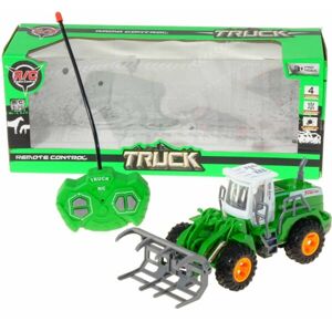 ADAR STAVEBNÍ VOZIDLO 1:30 R/C RC stavební vozidlo, zelená, velikost