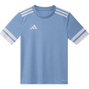 adidas SQUADRA 25 JERSEY Y Chlapecký dres, světle modrá, velikost