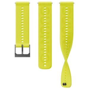 Suunto 22 ATH6 SILICONE STRAP S+M Silikonový řemínek, žlutá, velikost