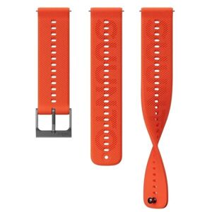 Suunto 22 ATH6 SILICONE STRAP S+M Silikonový řemínek, oranžová, velikost
