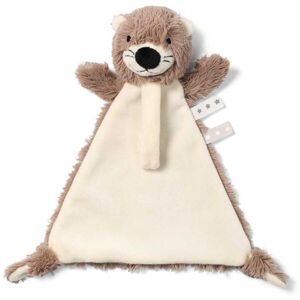 BABY ONO OTTER MAGGIE Usínáček s poutkem pro dudlík, hnědá, velikost