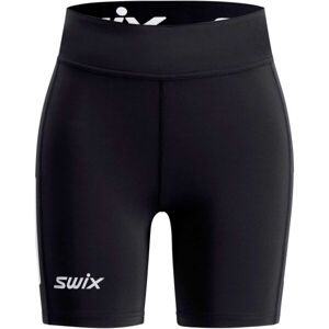 Swix PACE HIGH WAIST W Dámské běžecké kraťasy, černá, velikost