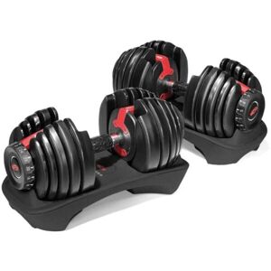 BOWFLEX SELECTTECH 552I Nastavitelné jednoruční činky, černá, velikost