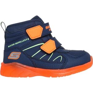 Skechers ILLUMI-BRIGHTS Dětská zimní obuv, tmavě modrá, velikost