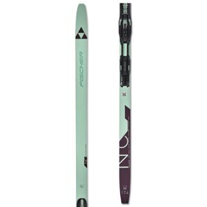 Fischer MYSTIQUE EF SET + BDG CONTROL STEP Dámské běžky s podporou stoupání, tyrkysová, velikost