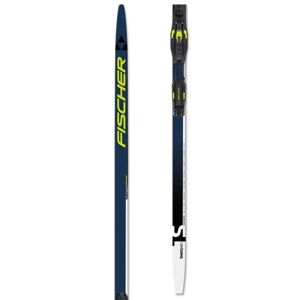 Fischer TWIN SKIN PERFORMANCE STIFF SET + BDG CONTROL STEP Běžecké lyže, tmavě modrá, velikost