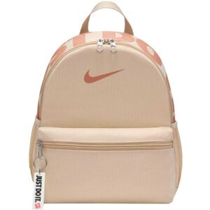 Nike BRASILIA Dětský batoh, béžová, velikost