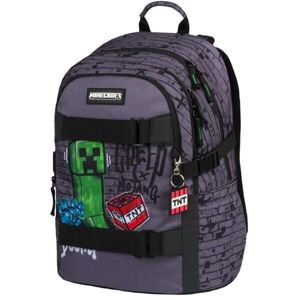 BAAGL SKATE MINECRAFT TNT Školní batoh, tmavě šedá, velikost