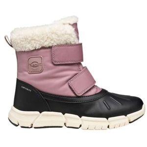 Geox J FLEXYPER G.B ABX C Dívčí kotníkové boty, růžová, velikost