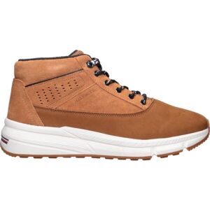 Tommy Hilfiger HILFIGER W NBK SDE HYBRID BOOT Pánská kotníková obuv, hnědá, velikost