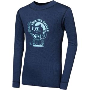 Sensor MERINO DF PLANET Dětské funkční triko, tmavě modrá, velikost