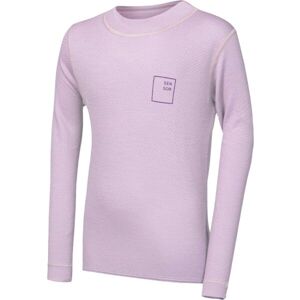 Sensor MERINO DF LOGO UP Dětské funkční triko, fialová, velikost