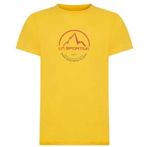 LA SPORTIVA LOGO TEE Pánské triko, žlutá, velikost