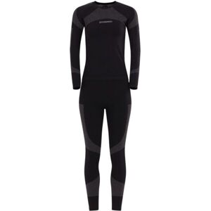 FUNDANGO SEAMLESS BASELAYER SET Dámské funkční prádlo, černá, velikost