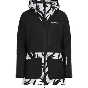 FUNDANGO POPLAR ECO JACKET Dámská lyžařská/snowboardová bunda, černá, velikost