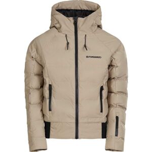 FUNDANGO ZINA PADDED JACKET Dámská lyžařská bunda, béžová, velikost