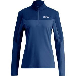 Swix INFINITY LIGHT HALF ZIP W Dámská funkční mikina, modrá, velikost