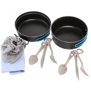 ALB ALPAMAYO Dvoudílná hliníková sada nádobí s teflonovou úpravou, mix, velikost