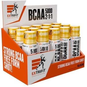 EXTRIFIT SHOT BCAA 5000 MG 15x 90 ml BCAA – volné větvené aminokyseliny, dummy, velikost