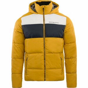 ALPINE PRO FRAN Pánská zimní bunda, žlutá, veľkosť 2XL